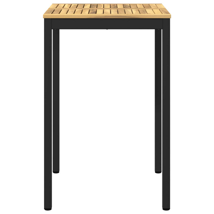 Masă de Bar în Grădină Alb și negru 70 x 68,5 x 105 cm WALTI