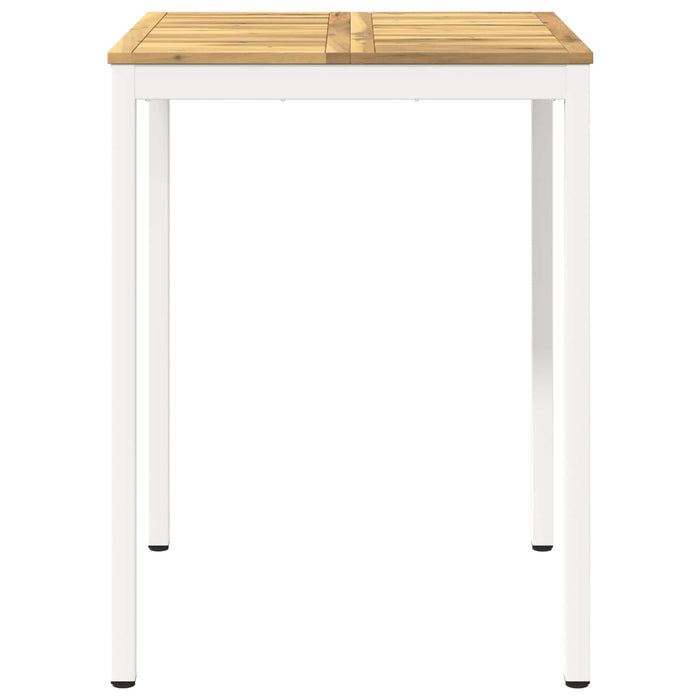 Masă de Bar în Grădină Alb 80 x 80,5 x 105 cm WALTI