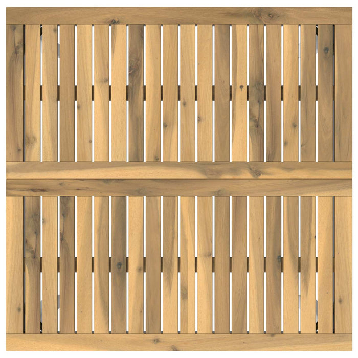 Masă de Bar în Grădină Alb 80 x 80,5 x 105 cm WALTI