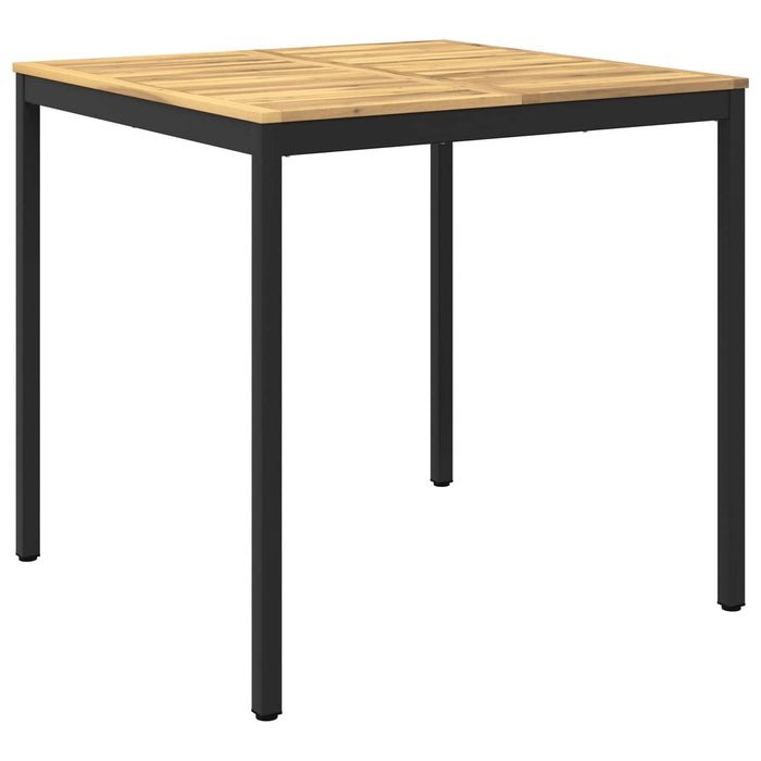 Masă de Bar în Grădină Alb și negru 110 x 108,5 x 105 cm WALTI