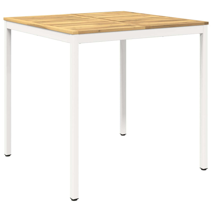 Masă de Bar în Grădină Alb 110 x 108,5 x 105 cm WALTI