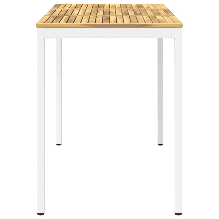 Masă de Bar în Grădină Alb 141 x 80,5 x 105 cm - WALTI WALTI