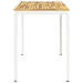 Masă de Bar în Grădină Alb 141 x 80,5 x 105 cm - WALTI WALTI