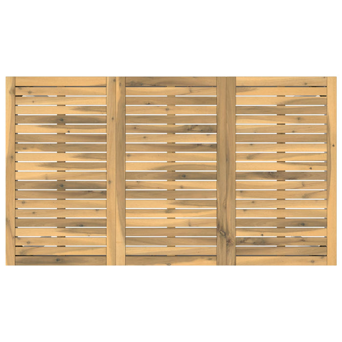 Masă de Bar în Grădină Alb 141 x 80,5 x 105 cm - WALTI WALTI