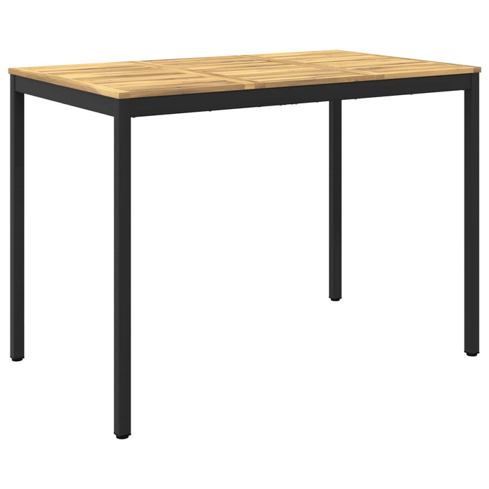 Masă de Bar în Grădină Alb și negru 147 x 88,5 x 105 cm WALTI