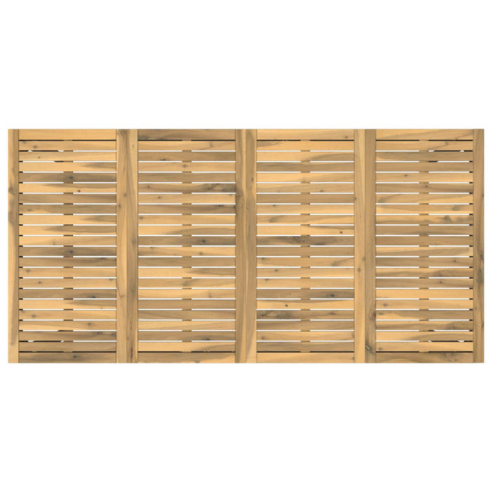 Masă de Bar în Grădină Alb și negru 180 x 88,5 x 105 cm WALTI