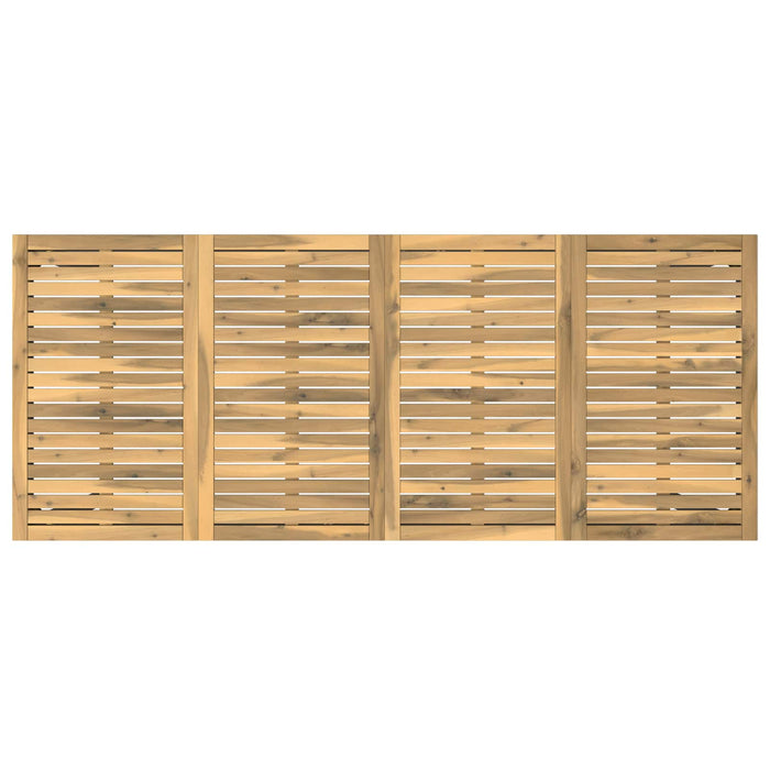 Masă de Bar în Grădină Alb și negru 196 x 80,5 x 105 cm WALTI