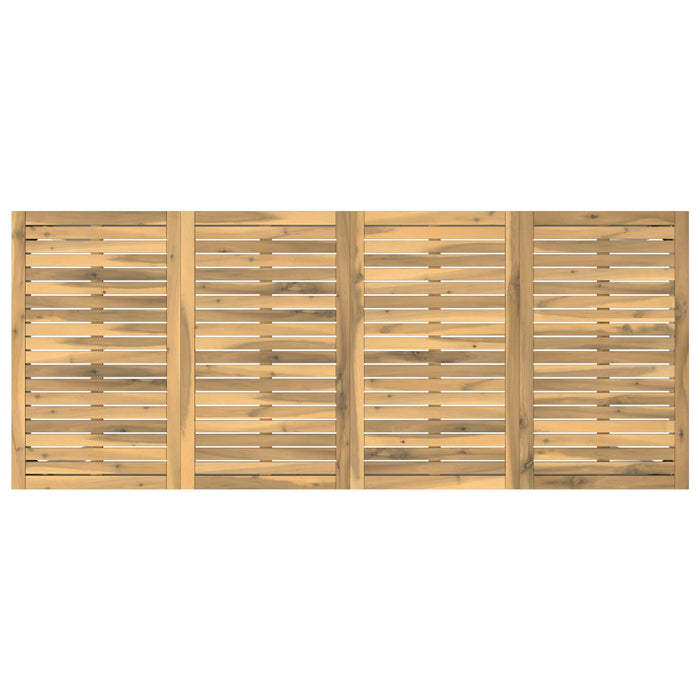 Masă de Bar în Grădină Alb 196 x 80,5 x 105 cm WALTI