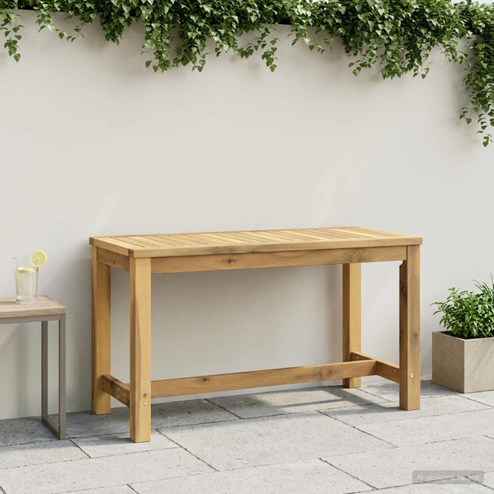 Bancă de grădină 80,5 x 35 x 45 cm Lemn Solid de Acacia - WALTI WALTI