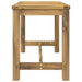 Bancă de grădină 80,5 x 35 x 45 cm Lemn Solid de Acacia - WALTI WALTI