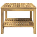 Masă de cafea Alb spală 60,5 x 60 x 45 cm Lemn Solid de Acacia - WALTI WALTI