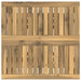 Masă de cafea Alb spală 60,5 x 60 x 45 cm Lemn Solid de Acacia - WALTI WALTI
