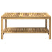 Masă de cafea Alb spală 100,5 x 49 x 45 cm Lemn Solid de Acacia - WALTI WALTI