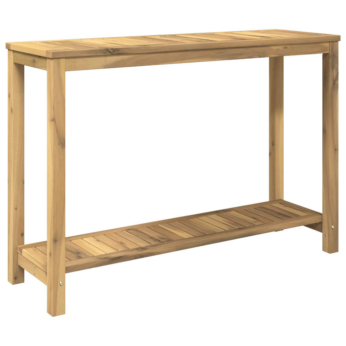 Masă de consolă pentru grădină Alb spală 108,5 x 35 x 75 cm WALTI