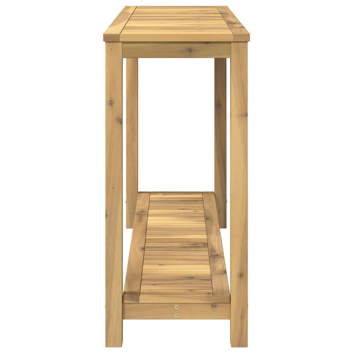Masă de consolă pentru grădină Alb spală 108,5 x 35 x 75 cm WALTI