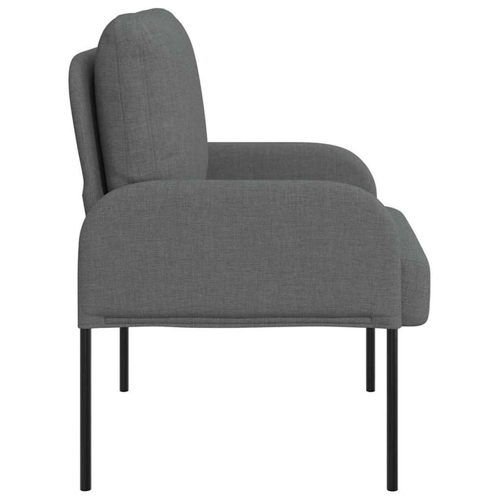 Canapele cu pernă 55cm Gri închis placaj - WALTI WALTI