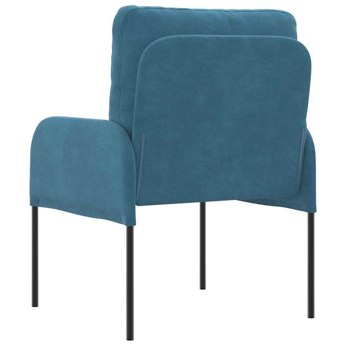 Canapele cu pernă 55cm albastru placaj - WALTI WALTI