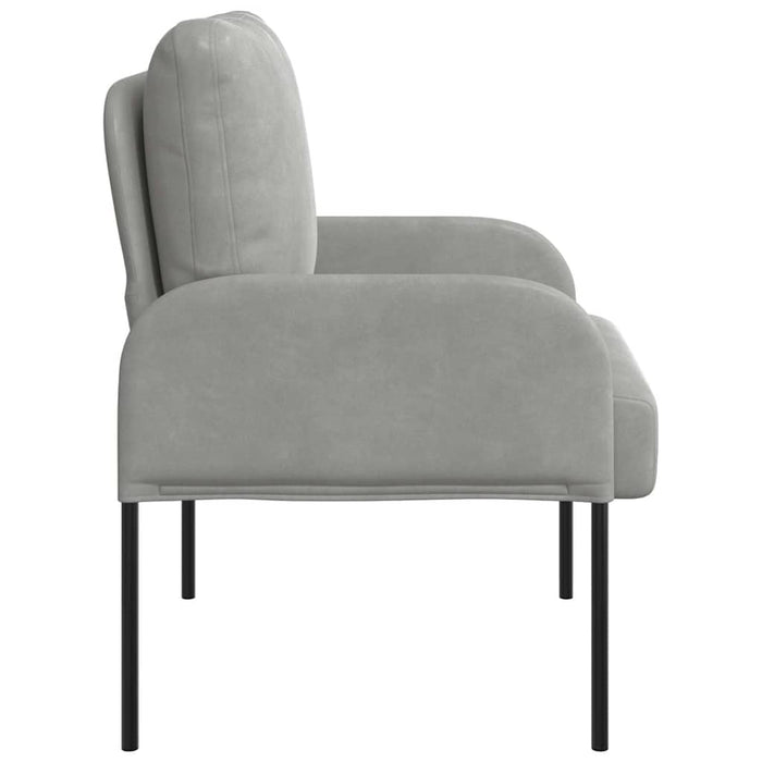 Canapele cu pernă 55cm Gri deschis placaj - WALTI WALTI