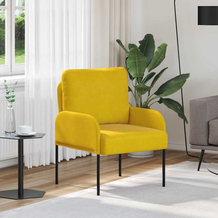 Canapele cu pernă 55cm Galben placaj - WALTI WALTI