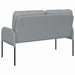 Canapele cu pernă 110cm Gri deschis placaj - WALTI WALTI