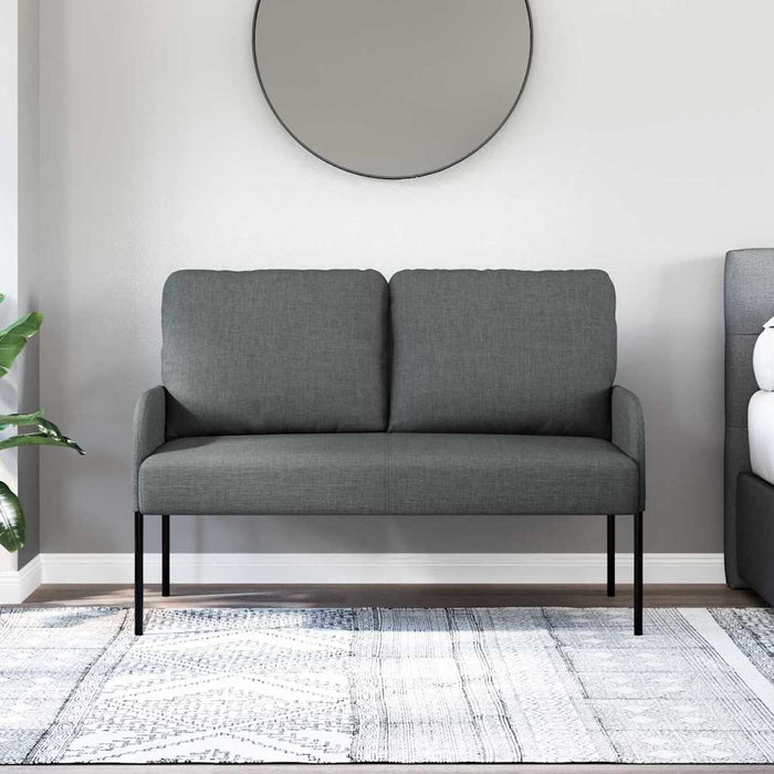 Canapele cu pernă 110cm Gri închis placaj - WALTI WALTI