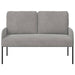 Canapele cu pernă 110cm Gri deschis placaj - WALTI WALTI