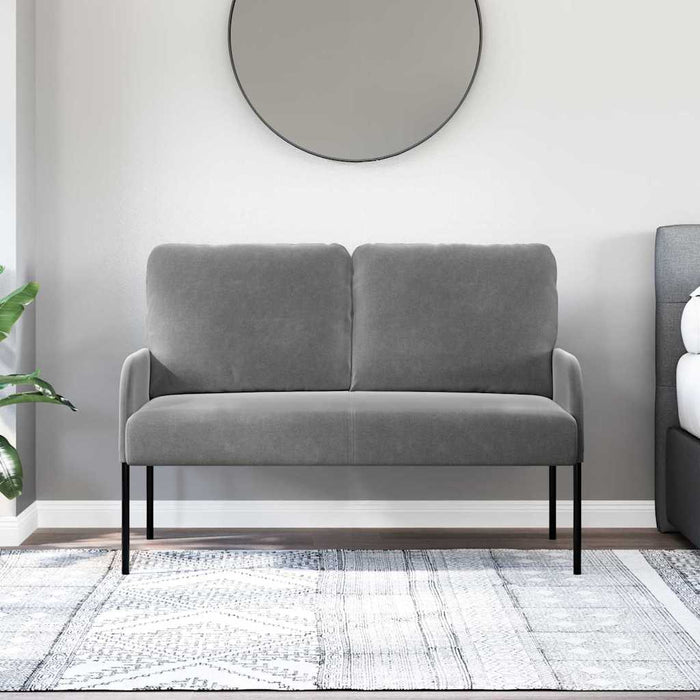 Canapele cu pernă 110cm Gri închis placaj - WALTI WALTI
