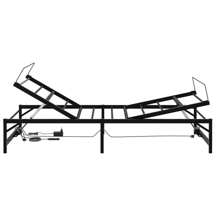 Cadru Electric Ajustabil pentru Pat Negru 90 x 190 cm Oțel WALTI