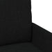 Seturi de canapele cu pernă 3 pcs Negru 115 x 56 x 80 cm placaj - WALTI WALTI