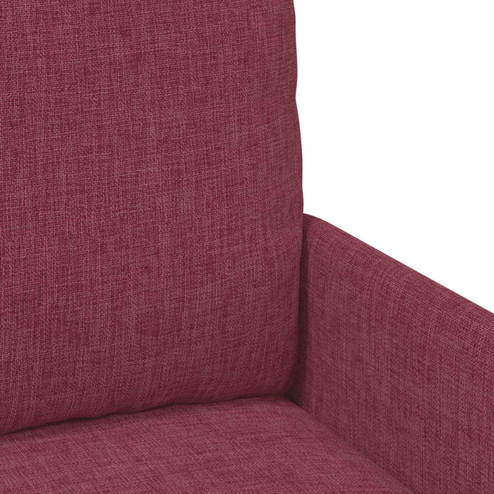 Seturi de canapele 3 pcs Roșu Vin 115 x 56 x 80 cm placaj - WALTI WALTI