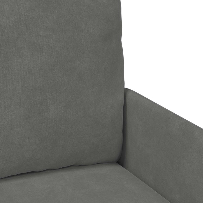 Seturi de canapele 3 pcs Gri închis 115 x 56 x 80 cm placaj - WALTI WALTI