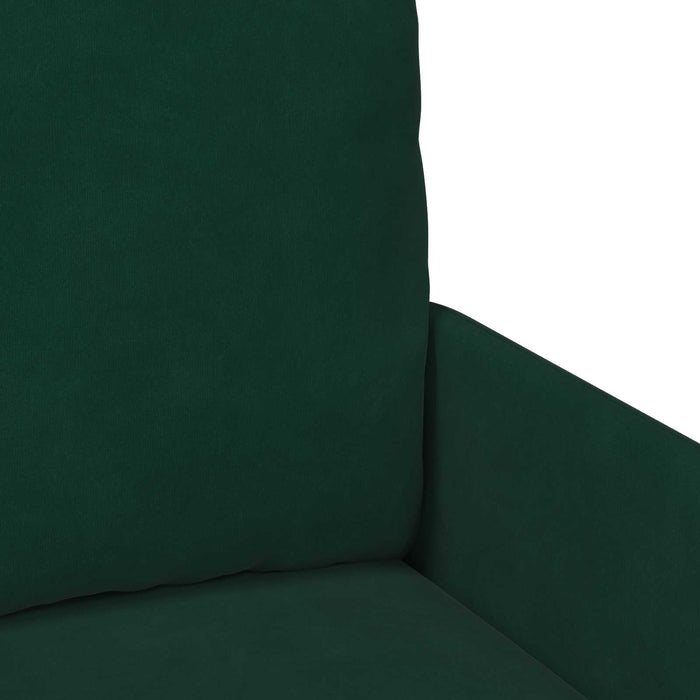 Seturi de canapele 3 pcs Verde închis 115 x 56 x 80 cm placaj - WALTI WALTI