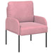 Seturi de canapele cu pernă 3 pcs Roz 115 x 56 x 80 cm placaj - WALTI WALTI