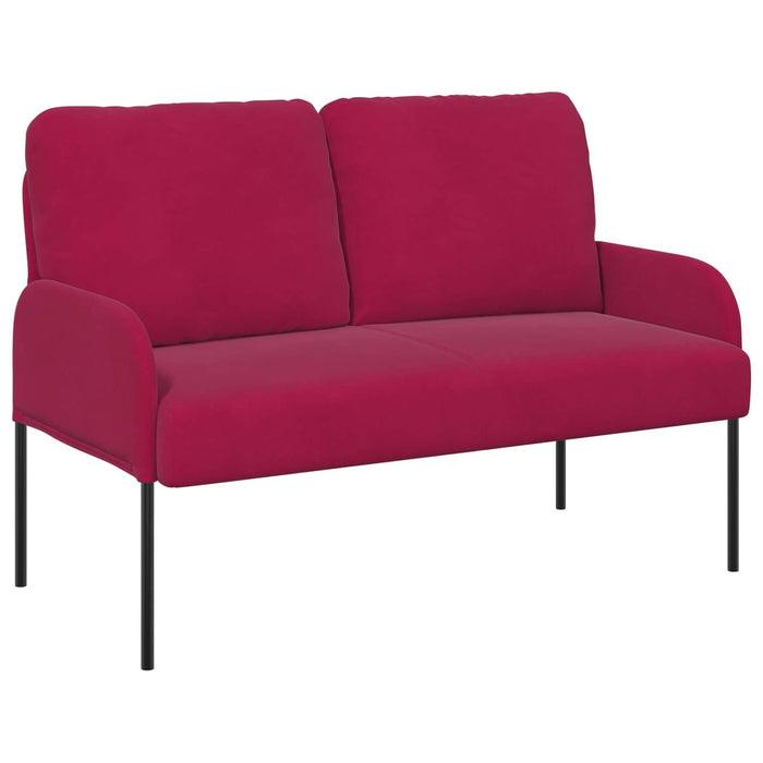 Seturi de canapele 3 pcs Roșu Vin 115 x 56 x 80 cm placaj - WALTI WALTI
