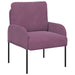 Seturi de canapele 3 pcs Violet 115 x 56 x 80 cm placaj - WALTI WALTI