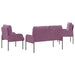 Seturi de canapele 3 pcs Violet 115 x 56 x 80 cm placaj - WALTI WALTI