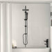 Sistem de Duș Negru 47 x 20 x 95 cm Oţel inoxidabil - WALTI WALTI