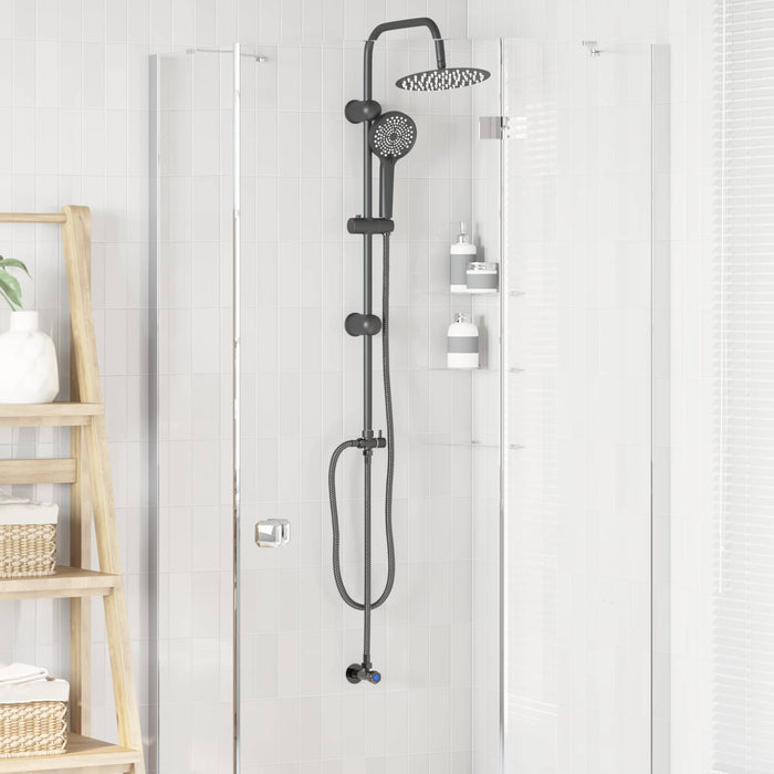 Sistem de Duș Manual Negru 45 x 20 x 96 cm Brass, Sus201 și ABS - WALTI WALTI
