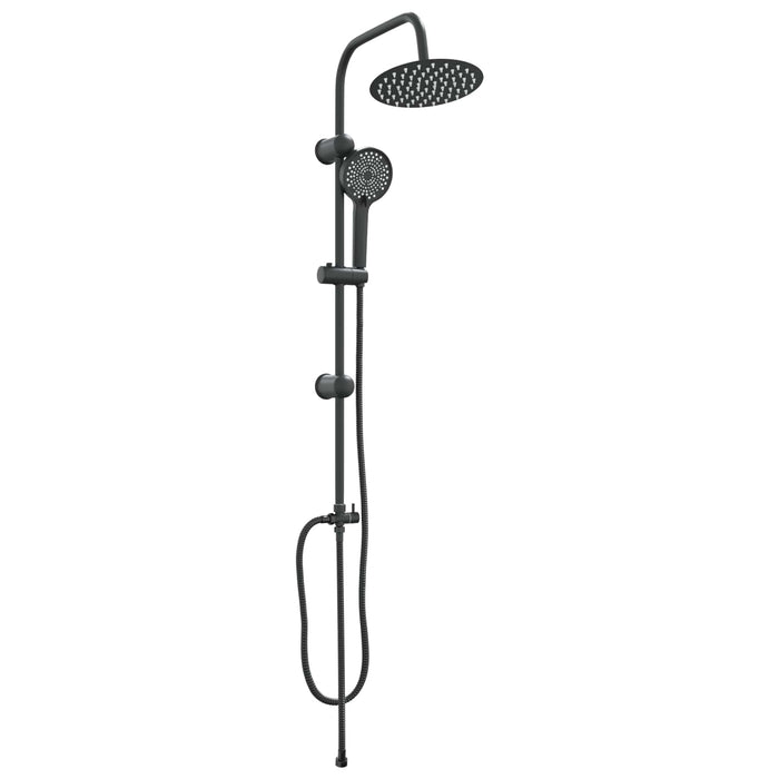 Sistem de Duș Manual Negru 45 x 20 x 96 cm Brass, Sus201 și ABS - WALTI WALTI