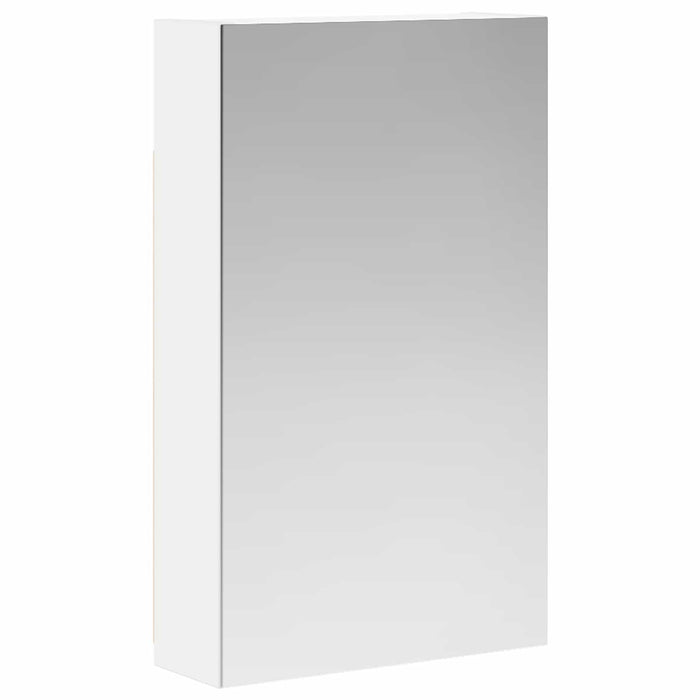 Dulap cu oglindă pentru baie cu raft Alb 30 x 10,5 x 50 cm - WALTI WALTI