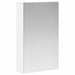 Dulap cu oglindă pentru baie cu raft Alb 30 x 10,5 x 50 cm - WALTI WALTI