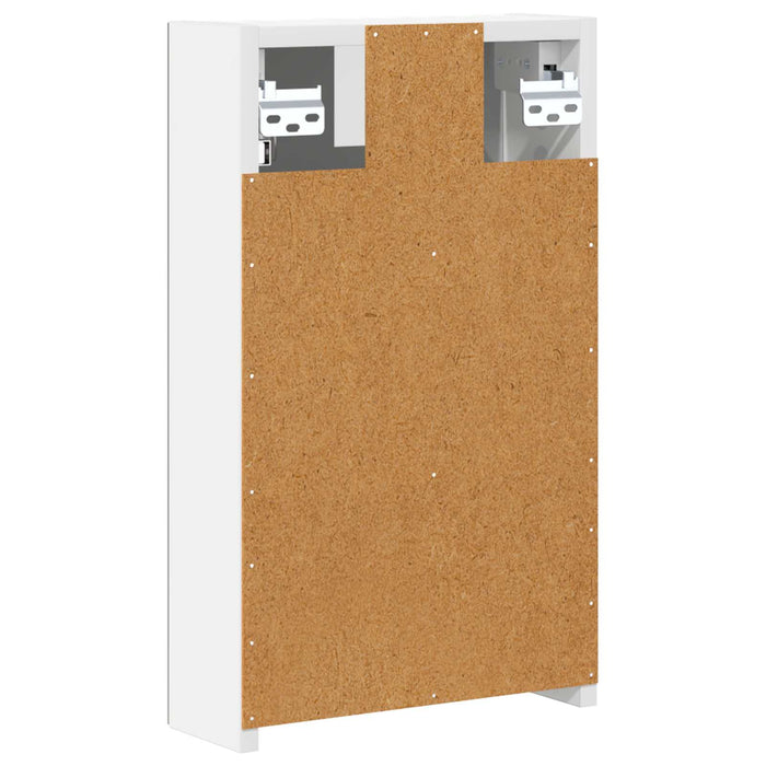 Dulap cu oglindă pentru baie cu raft Alb 30 x 10,5 x 50 cm - WALTI WALTI