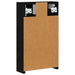 Dulap cu oglindă pentru baie Stejar Negru 30 x 10,5 x 50 cm - WALTI WALTI