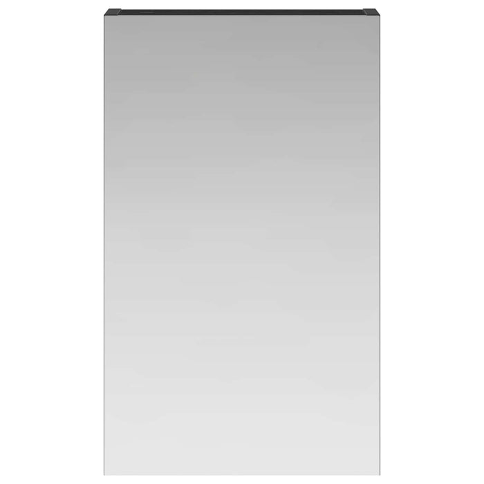 Dulap cu oglindă pentru baie Stejar Negru 30 x 10,5 x 50 cm - WALTI WALTI