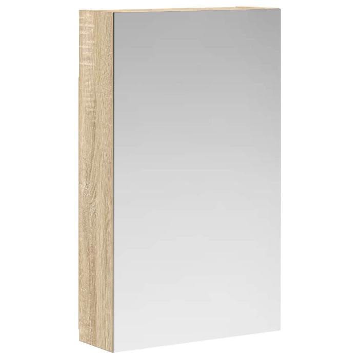 Dulap cu oglindă pentru baie Stejar Sonoma 30 x 10,5 x 50 cm - WALTI WALTI