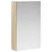 Dulap cu oglindă pentru baie Stejar Sonoma 30 x 10,5 x 50 cm - WALTI WALTI