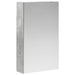 Dulap cu oglindă pentru baie Gri din beton 30 x 10,5 x 50 cm - WALTI WALTI