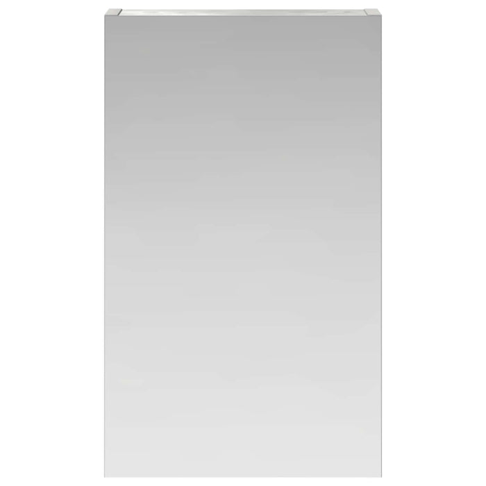 Dulap cu oglindă pentru baie Gri din beton 30 x 10,5 x 50 cm - WALTI WALTI