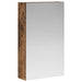 Dulap cu oglindă pentru baie Stejar fumuriu 30 x 10,5 x 50 cm - WALTI WALTI