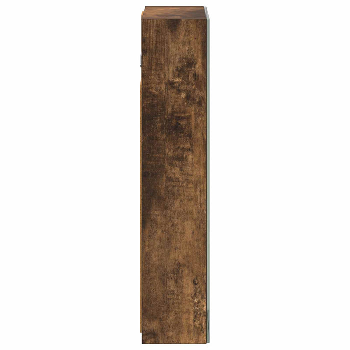 Dulap cu oglindă pentru baie Stejar fumuriu 30 x 10,5 x 50 cm - WALTI WALTI